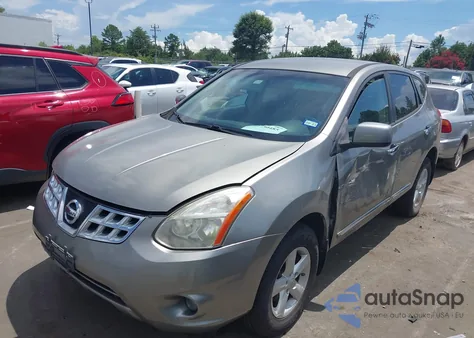 2013 Nissan Rogue S from USA, damaged, VIN JN8AS5MT9DW550661